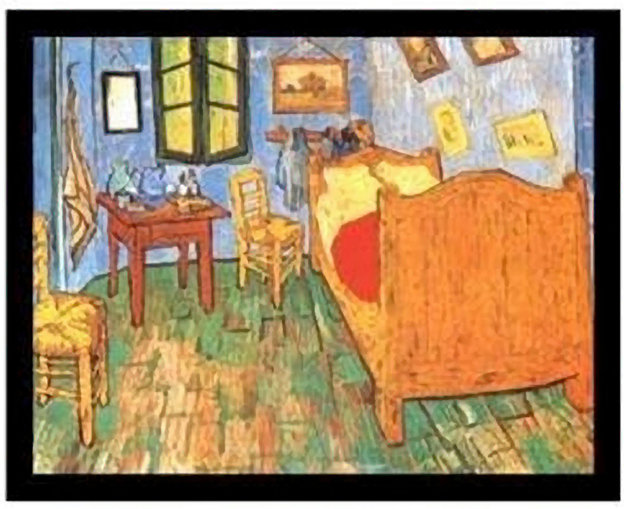 Vault W Artwork " FRAMED The Room Of Van Gogh In Arles 1889 (La Camera